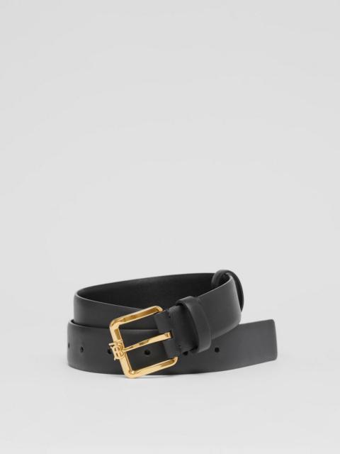 Burberry Monogram Motif Leather Belt