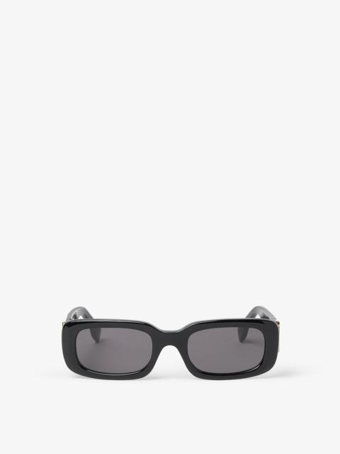 FENDI FF Diamonds Low bridge fit black acetate sunglasses
