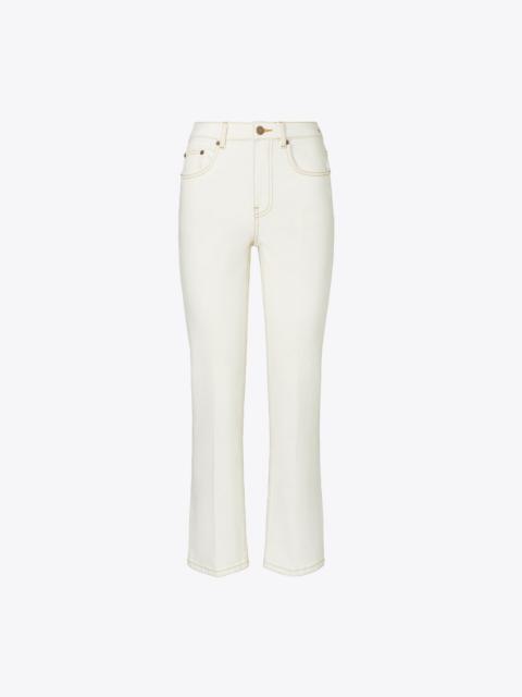 TORY BURCH Cropped Flare Jean