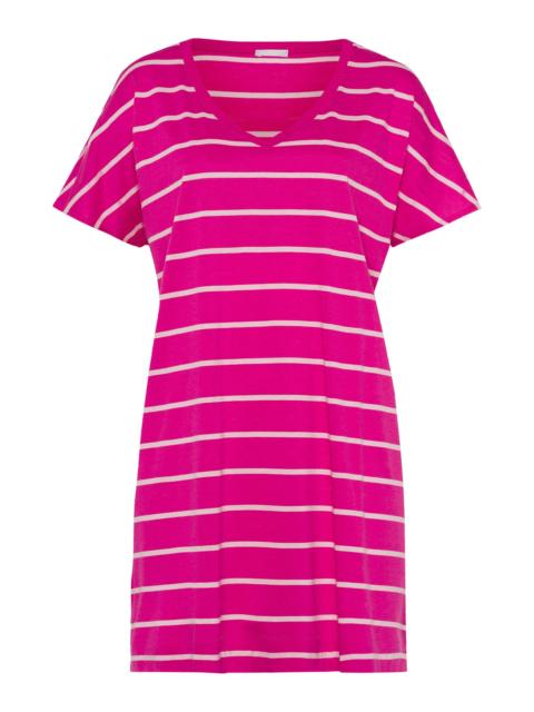 HANRO Laura Cotton Blend V-Neck Bigshirt