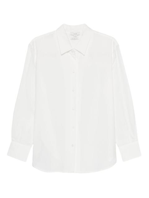 Vince collared button-fastening shirt