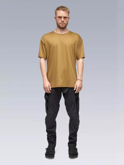 S24-PR-A 100% Cotton Mercerized Short Sleeve T-shirt Coyote