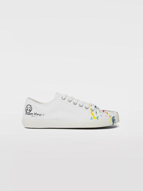 Maison Margiela Tabi Paintdrop canvas sneakers