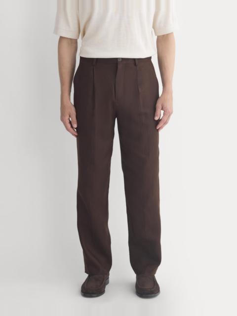 EVERLANE SOYEUX LINEN PLEATED TROUSER