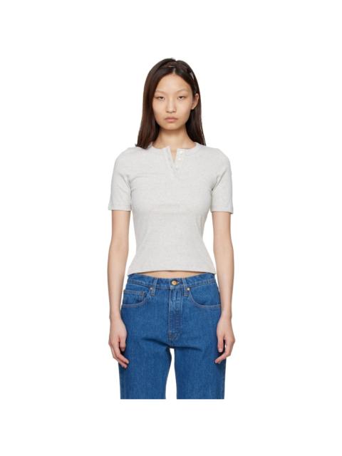 FLORE FLORE Gray Jess T-shirt