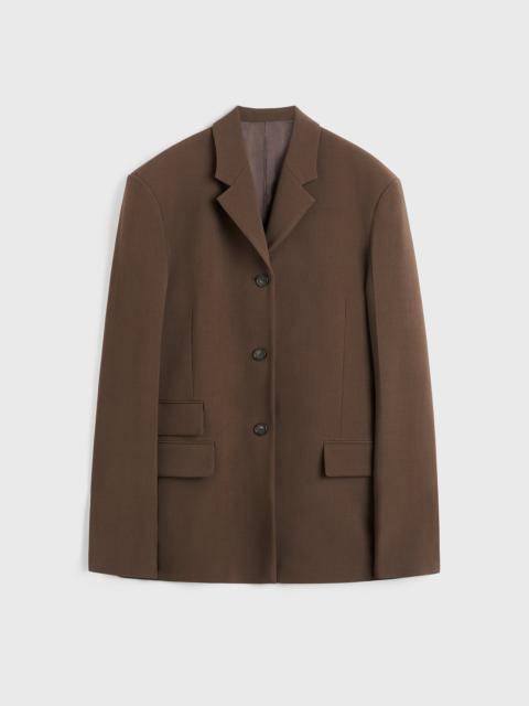Totême Straight blazer bark