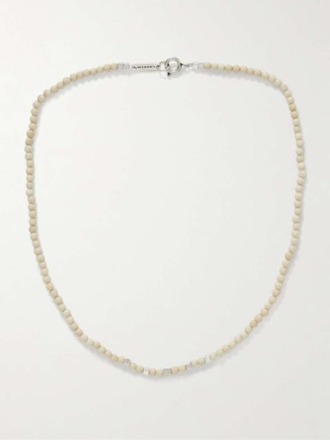 Isabel Marant Snowstone Silver-Tone and Riverstone Necklace
