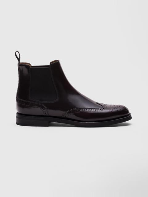Church's Polished Fumé Brogue Chelsea Boot