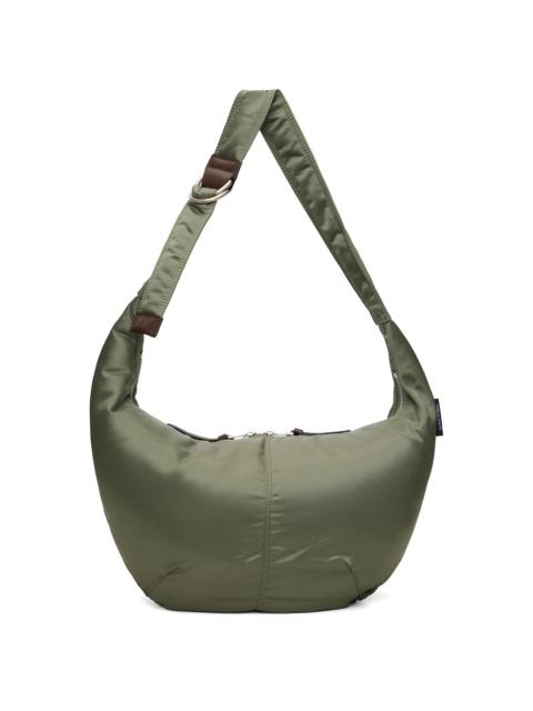 Comme des Garçons Homme Khaki Cotton Nylon Double Tweel Bag