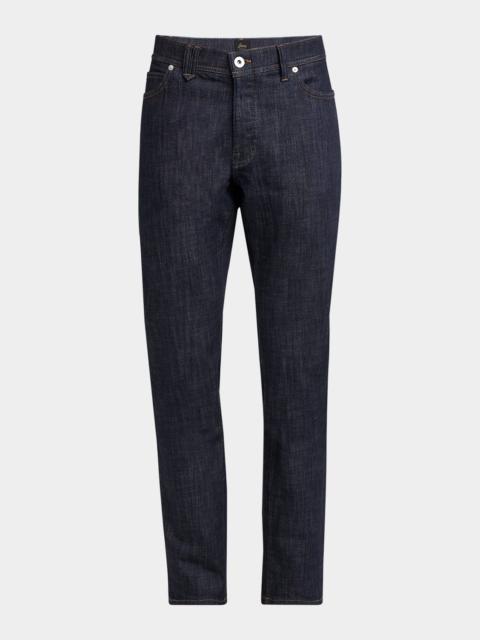 Brioni Men's Dark Wash Straight-Leg Jeans