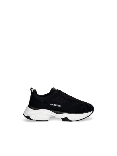 Moschino stud-embellished sneakers