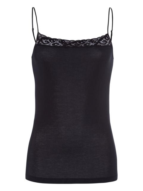 HANRO Moments Lace Trim Cotton Camisole
