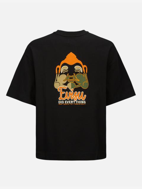 EVISU DECONSTRUCTED GODHEAD EMBROIDERED SWEATSHIRT