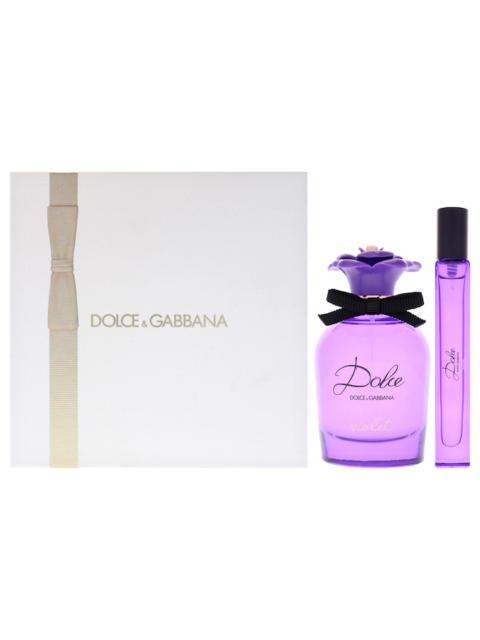 Dolce & Gabbana Dolce Violet by Dolce and Gabbana for Women 2 Pc Gift Set 2.5oz EDT Spray, 0.33oz EDT Spray (Mini)