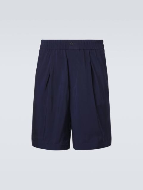 GIORGIO ARMANI Natté Bermuda shorts