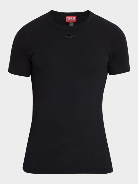 Diesel Men's Oval D Slim-Fit Stretch Cotton T-Shirt