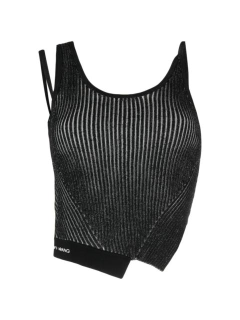 asymmetric vest top
