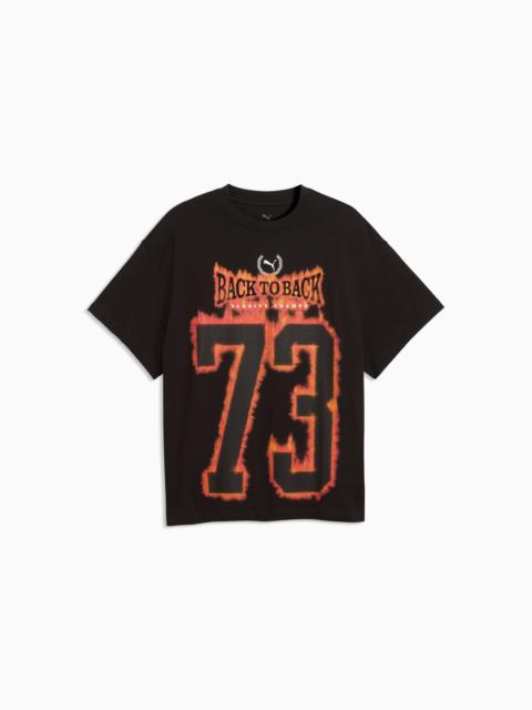 PUMA Back To Hoops Men's Oversized Basketball Tee
