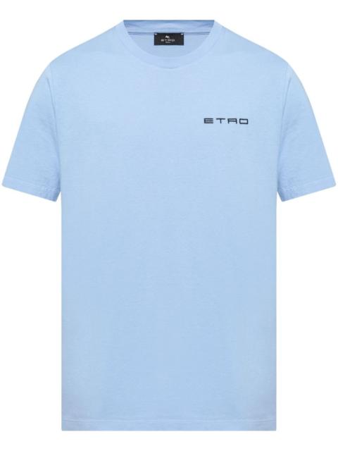 Etro logo-embroidered T-shirt