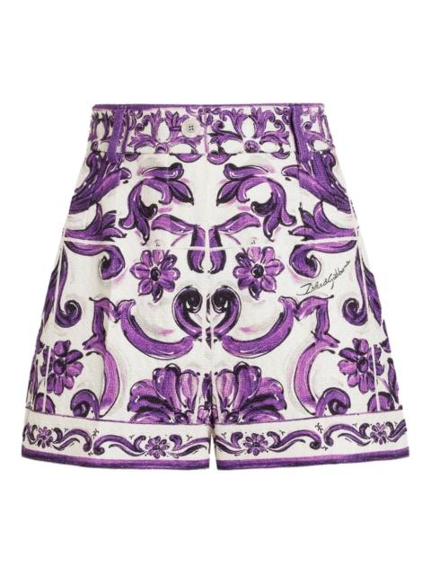 Dolce & Gabbana graphic-print shorts