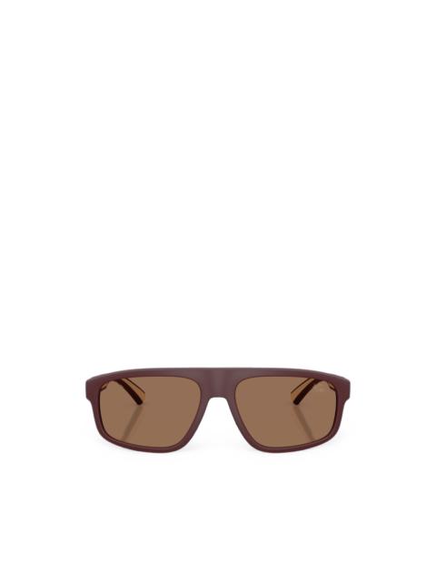 Burberry Knight rectangular-frame sunglasses