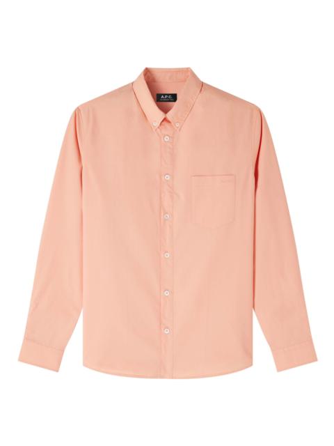 A.P.C. EDOUARD LOGO SHIRT