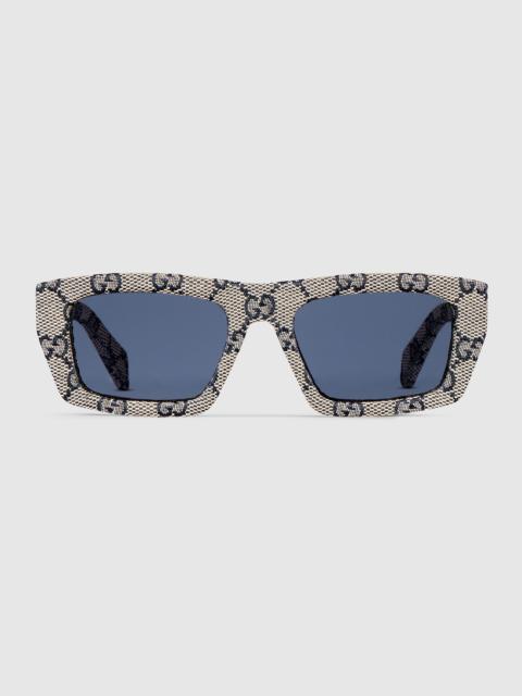 GUCCI Rectangular frame sunglasses