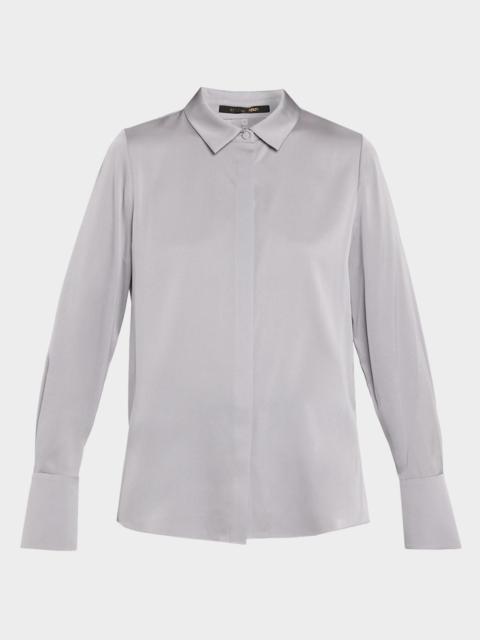KOBI HALPERIN Larissa Split-Cuff Button-Down Blouse