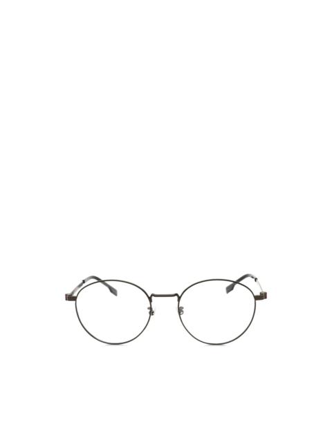 BOSS round-frame glasses