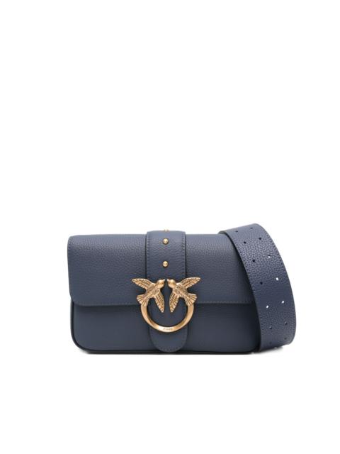 PINKO Love Birds buckle-embellished satchel