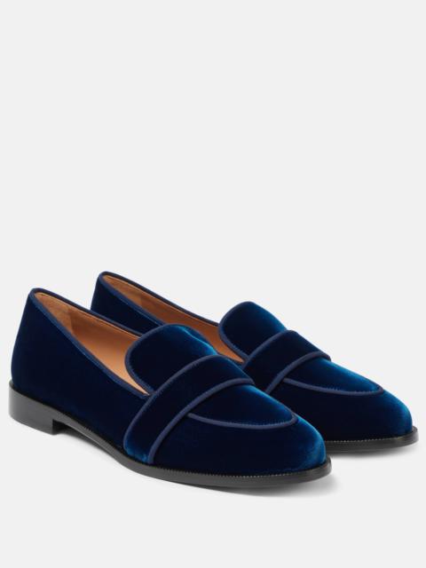 Martin velvet loafers