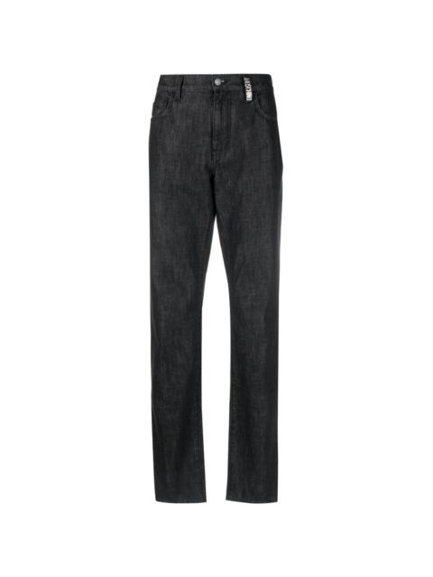 Moschino dark-wash slim-fit jeans