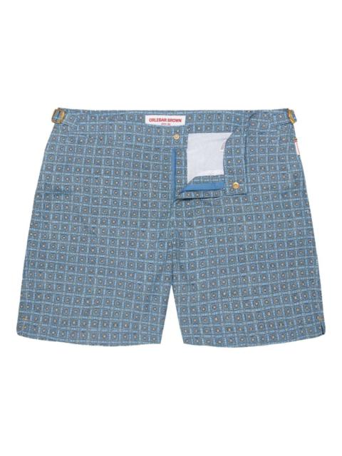 ORLEBAR BROWN Bulldog Solstice geometric-pattern swim shorts
