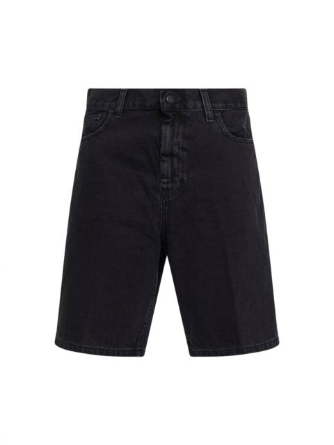 Carhartt Black Brandon Short Bermuda shorts