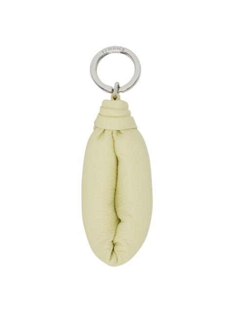 Lemaire Yellow Wadded Keychain