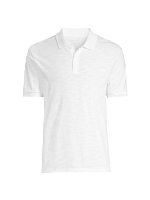 Vince Men's Classic Polo Shirt - White