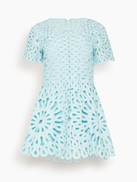 Emrys Mini Dress in Sky
