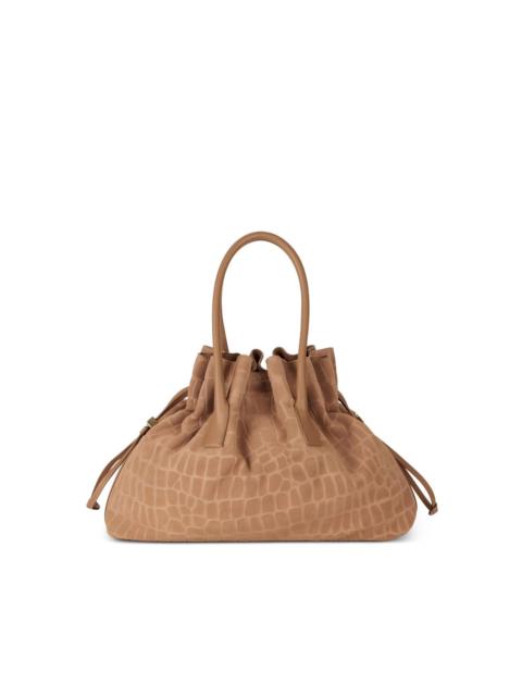 ELISABETTA FRANCHI crocodile-print tote bag