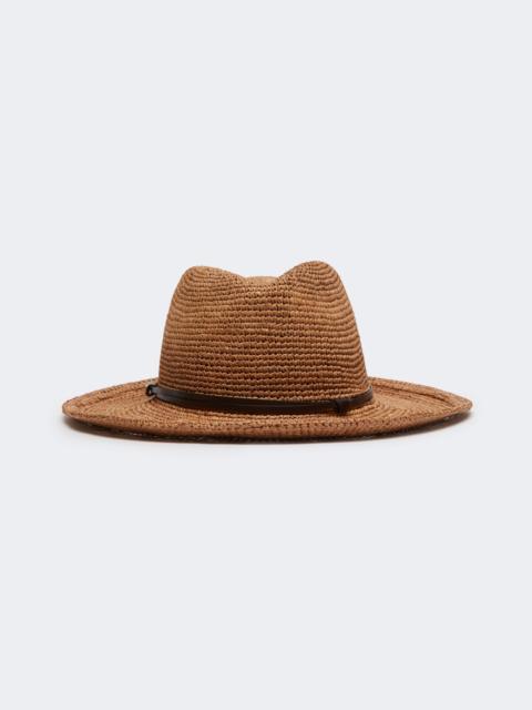 WEEKEND Max Mara GALANTE Straw hat - TOBACCO