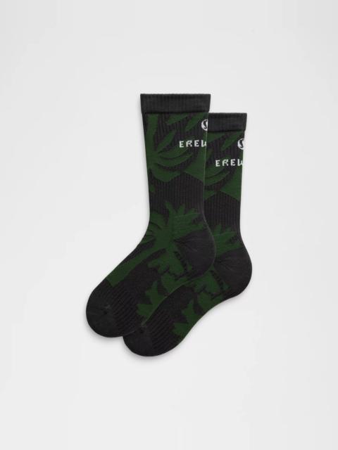 lululemon Palm Jacquard Crew Socks *Erewhon