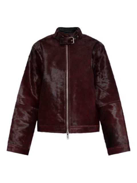 SAMSØE SAMSØE Salita buckle-detail zip-up jacket