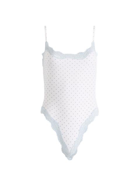 SKIMS Skims Fits Everybody Lace Cami Bodysuit
