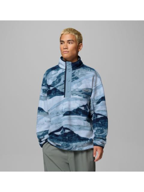 Columbia Men's Helvetia II Printed Half Snap Printed Fleece Pullover