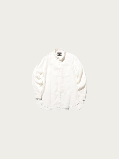 BEAMS PLUS B.D. Classic-Fit Linen Chambray - White