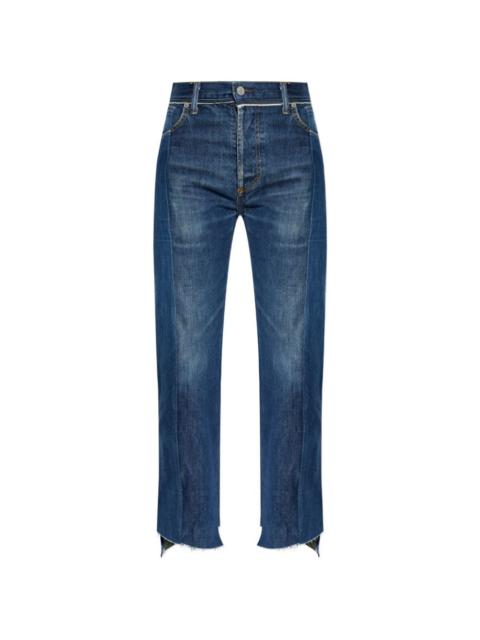 VETEMENTS frayed jeans