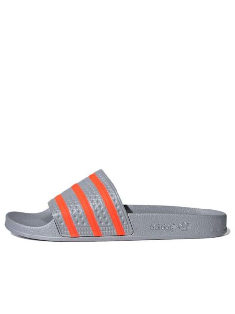 adidas adidas Adilette Slide 'Halo Silver Solar Red' FX5843