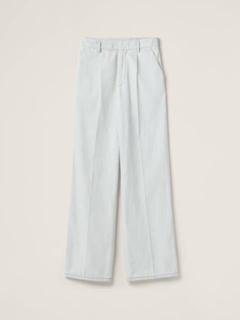 Miu Miu Chambray denim jeans