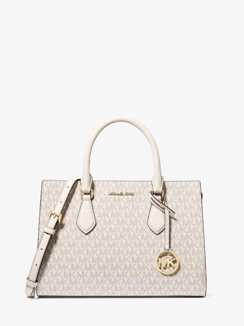 MICHAEL KORS Sheila Medium Logo Satchel