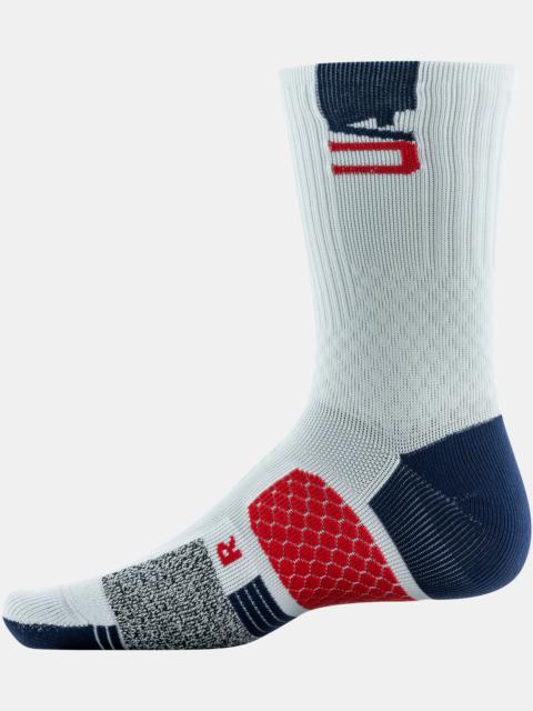 Under Armour Unisex UA ArmourDry™ Playmaker Mid-Crew Socks