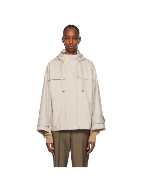 Beige Strench Jacket